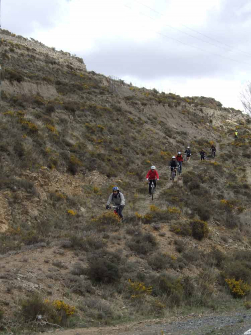en bici por el Sistema Iberico