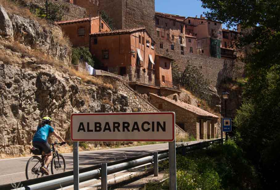 Albarracin en bici