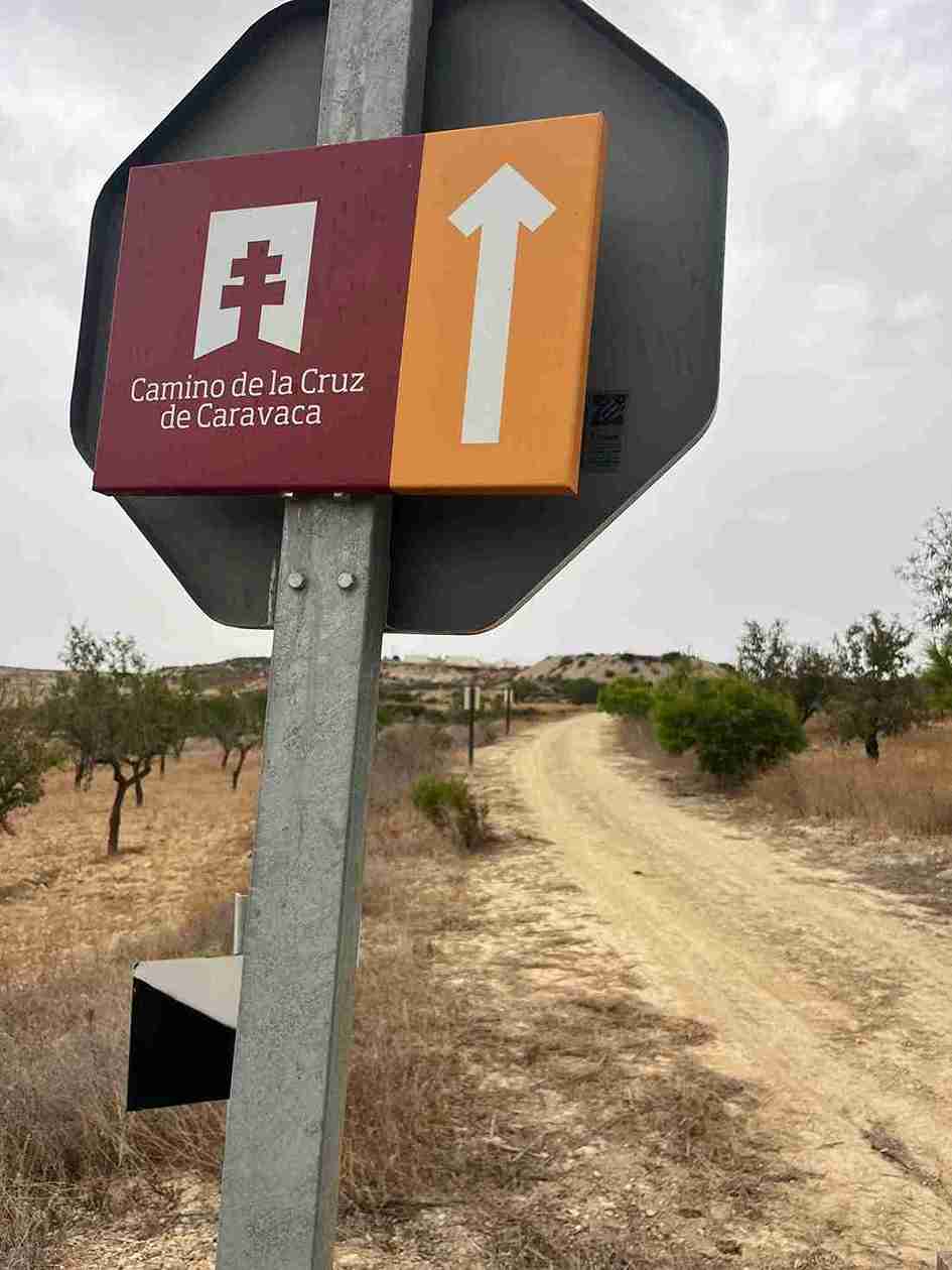 Camino de la cruz de Caravaca
