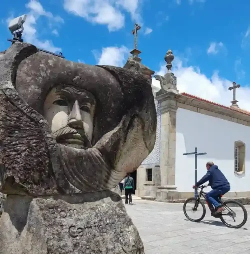 En bici en Ponte de Lima
